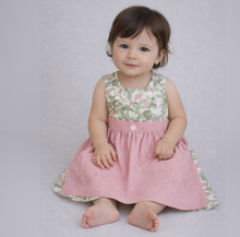 Kinder- und Baby-Dirndl mit Glücks-Klee