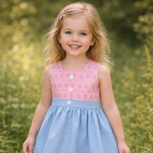 Bio-Dirndl FRANZISKA in Rosa