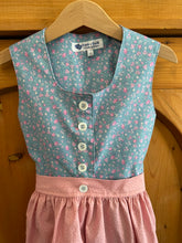 Bio-Dirndl FRANZISKA in Hellblau (Einzelstück)