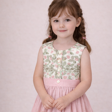 Kinder- und Baby-Dirndl mit Glücks-Klee