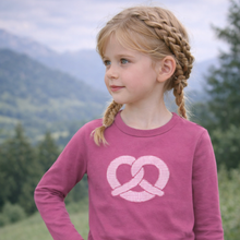 Kinder-T-Shirt Bio-Brezn in Pink