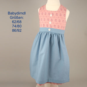 Bio-Dirndl FRANZISKA in Rosa