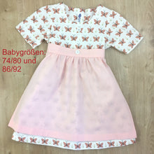 Bio-Dirndl MARIE mit Schmetterlingen