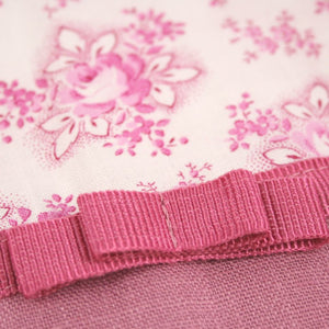 Trachtenrock AMELIE aus rosa Vintagestoffen