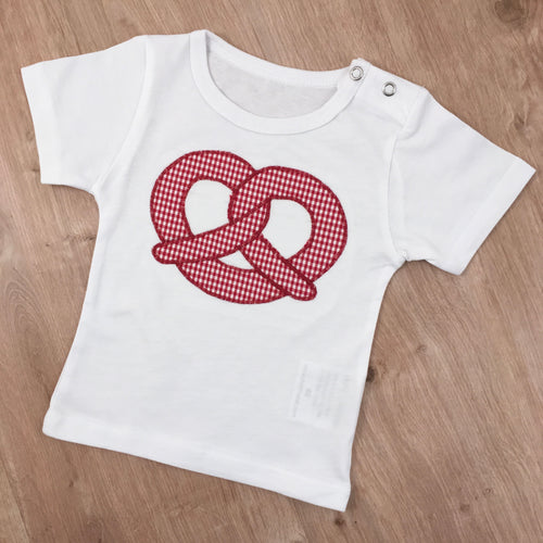 Baby-T-Shirt Bio-Brezn in Rot