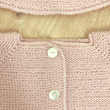 Babyjanker-Set aus Biowolle in Rosé