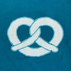 Kinder-T-Shirt Bio-Brezn in Blau
