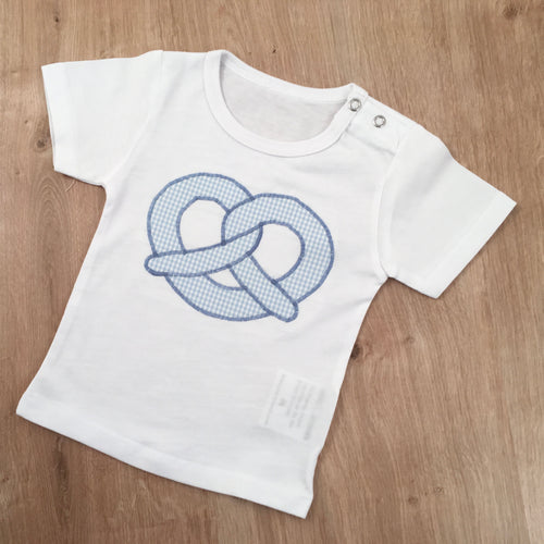 Baby-T-Shirt Bio-Brezn in Hellblau